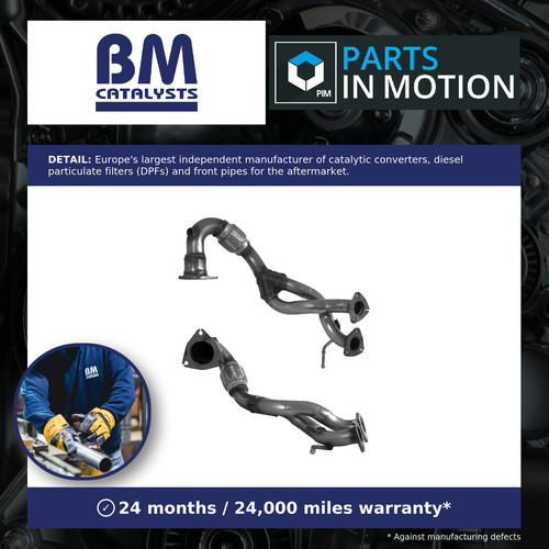 Exhaust front down pipe - front, fits