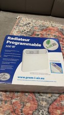 Prem-I-Air EH1550 500W Programmable Panel Heater | Wall or Free Standing | New