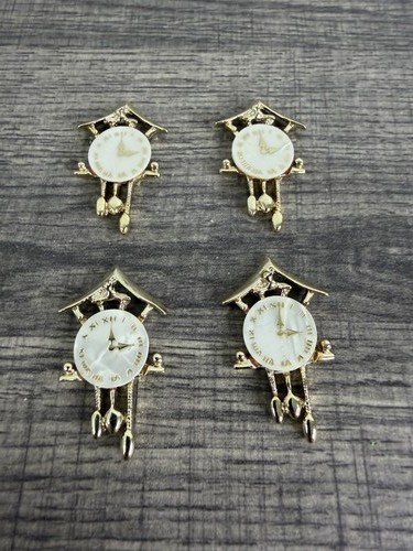 Mini cuckoo clock - clock, charms