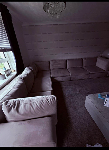 Very large grey fabric - very,