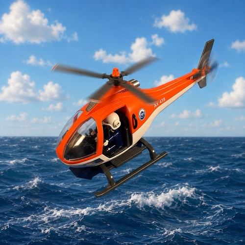 Playmobil rescue helicopter - playmobil,