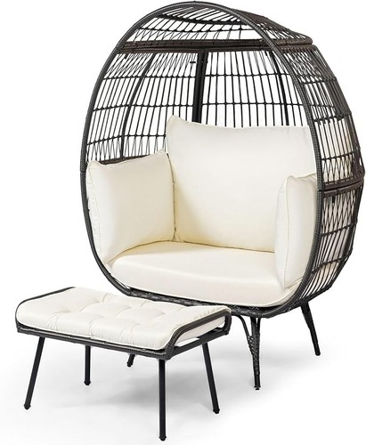 Extra large rattan egg chair - extra,