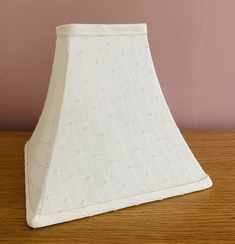 Vintage cream lampshade - m&s,