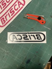 WINDOW STICKER BriSCA Heritage