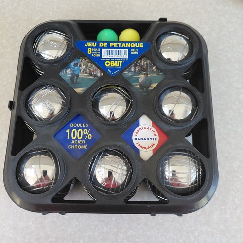 Vintage jeu petanque set - jeu, set.