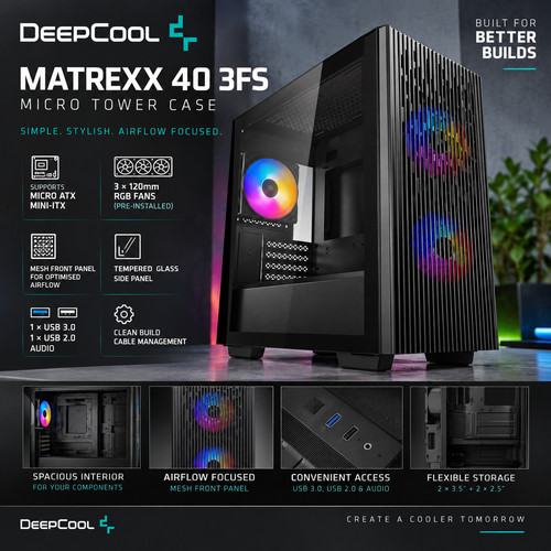 Deepcool matrexx 3fs - deepcool, 40