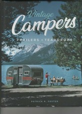 Vintage Campers, Trailers and Teardrops- NEW BOOK- signed by the author