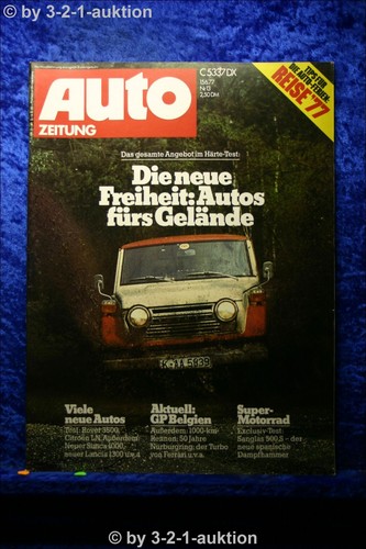 Car magazine rover 3500 - rover,