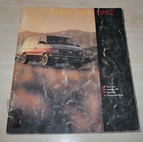 1992 chevrolet vans astro - vans,