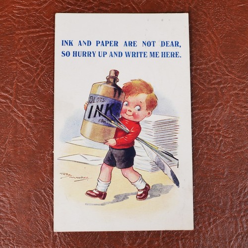 Postcard comic reg maurice - comic,,