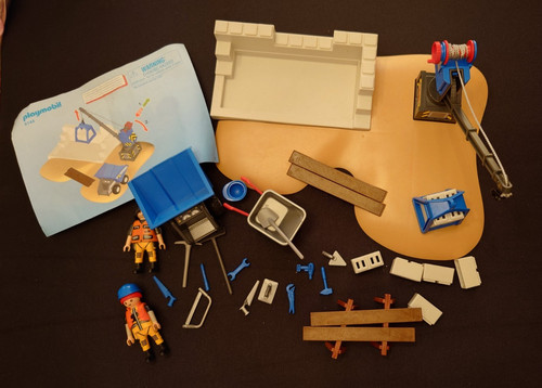 Playmobil building site - , (6144)