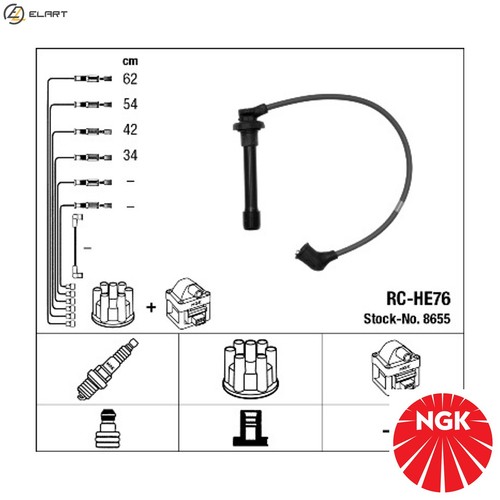 Ignition cable kit - cable,