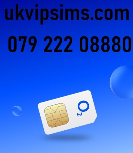 Vip sim card fast post - o2, post!