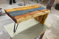  Custom River Resin Coffee