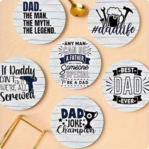 Dad coaster gift ready - gift, funny