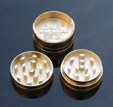 Small Silver Herb Grinder 2