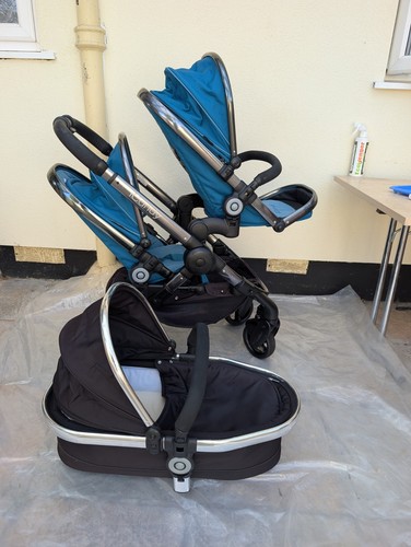 Icandy double pram - double,