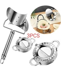 3pcs Stainless Steel Dumpling