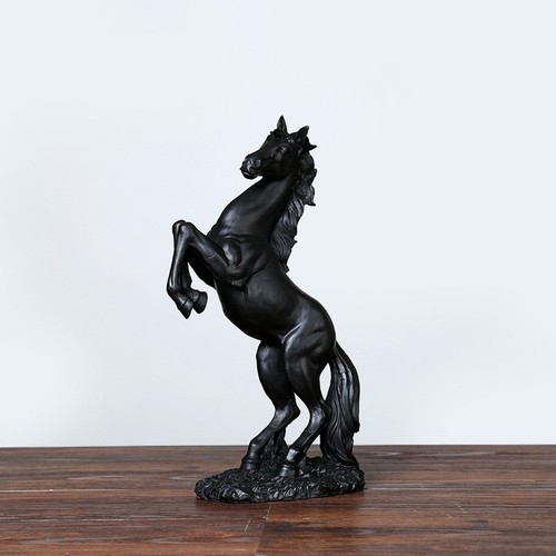 Living room decor resin - resin, horse
