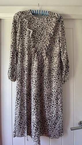 Zara animal print dress size - zara,