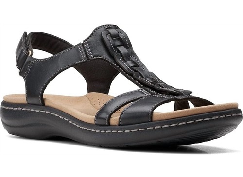Clarks black leather laurieann - clarks,