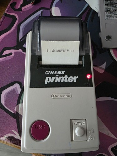 Gameboy printer link cable - link,