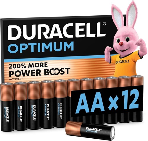 Duracell optimum pack - 12,