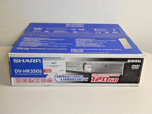 Sharp hr350s dvd hdd - dv-hr350s, dvd/hdd