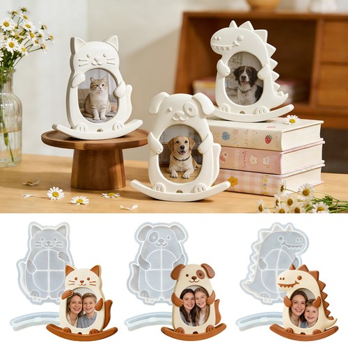 Cartoon photo frame silicone - photo,