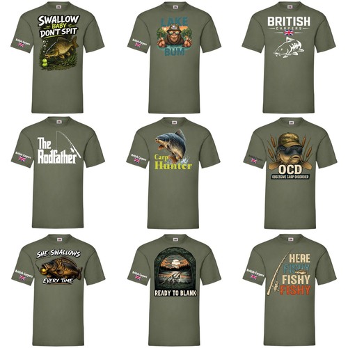 British carpers carp fishing - british, t