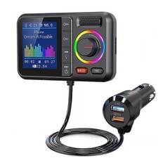 Car FM Wireless Bluetooth Transmitter MP3 Player USB Fast Charger Adapter UK
