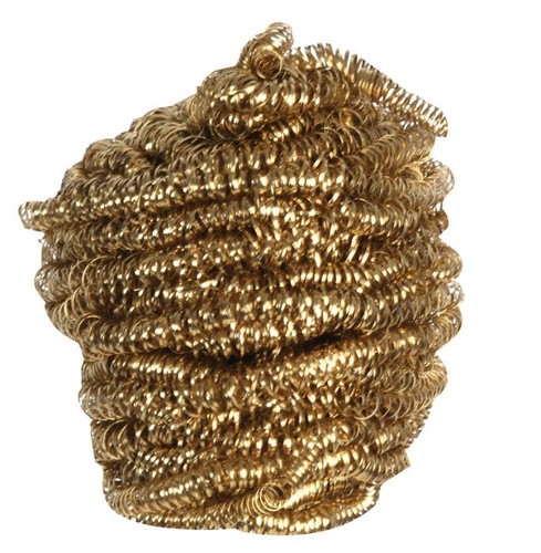 Brass wool soldering tip - brass,