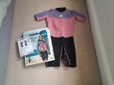 Girls Mistral Neoprene Shorty Wetsuit. Age 10-12. Excellent Condition