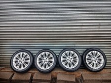 VAUXHALL CORSA D MK3 FL 2011 ALLOY WHEEL SET OF 4 SIZE 195/55/16 6JX16 13298019