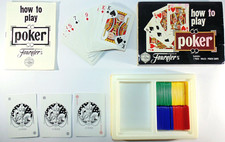 Vintage Fournier Poker Set