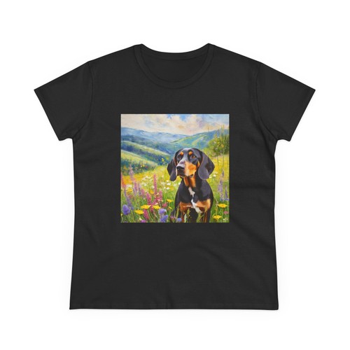 Black tan coonhound women - black, &