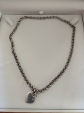 Hot Diamonds Sterling Silver Heart Pendant Necklace • Original Box