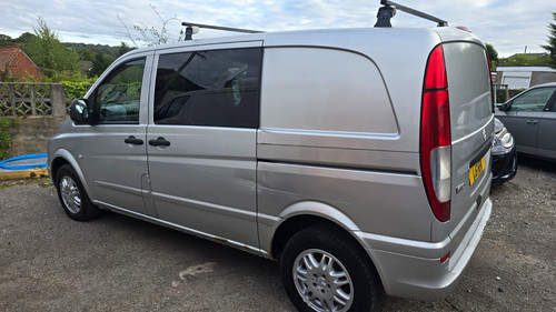 Mercedes vito van sliver - mercedes,