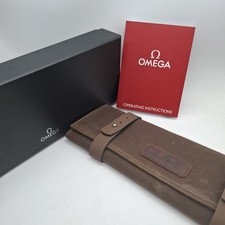 OMEGA 007 Watch Roll Brown