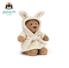 BRAND NEW Jellycat Bartholomew Bear Teddy  Plushie & Bathrobe Outfit  !!! 