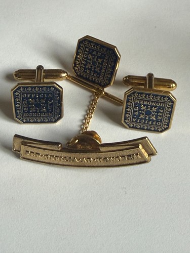Masonic vintage silver gilt