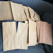 11 Sheets Of Assorted Thin Wood For Boat/plane Making