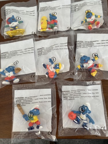 1998 mcdonalds smurfs - smurfs,