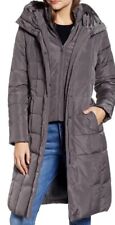Cole Haan $340 Women’s Parka Real Down Feather Puffer Coat GRAY Size XXS