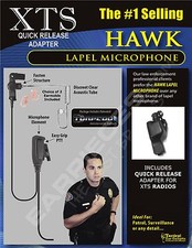 LEO POLICE HAWK LAPEL MIC