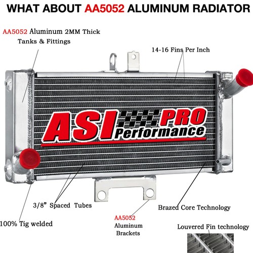 Aluminium radiator cooler for - aluminium,