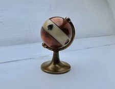 Vintage Brass Copper Globe