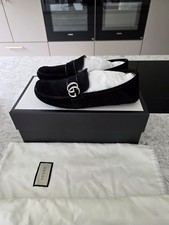 Gucci Navy suede Mens loafers