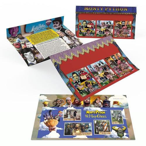 Monty python stamps - monty,
