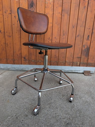 Vintage office chair swivel - chair,